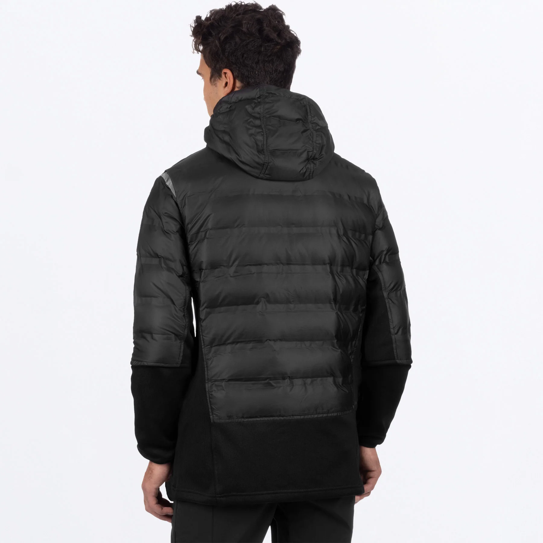 Men's Excursion Lt Hybrid Quilted Hoodie - Image 3