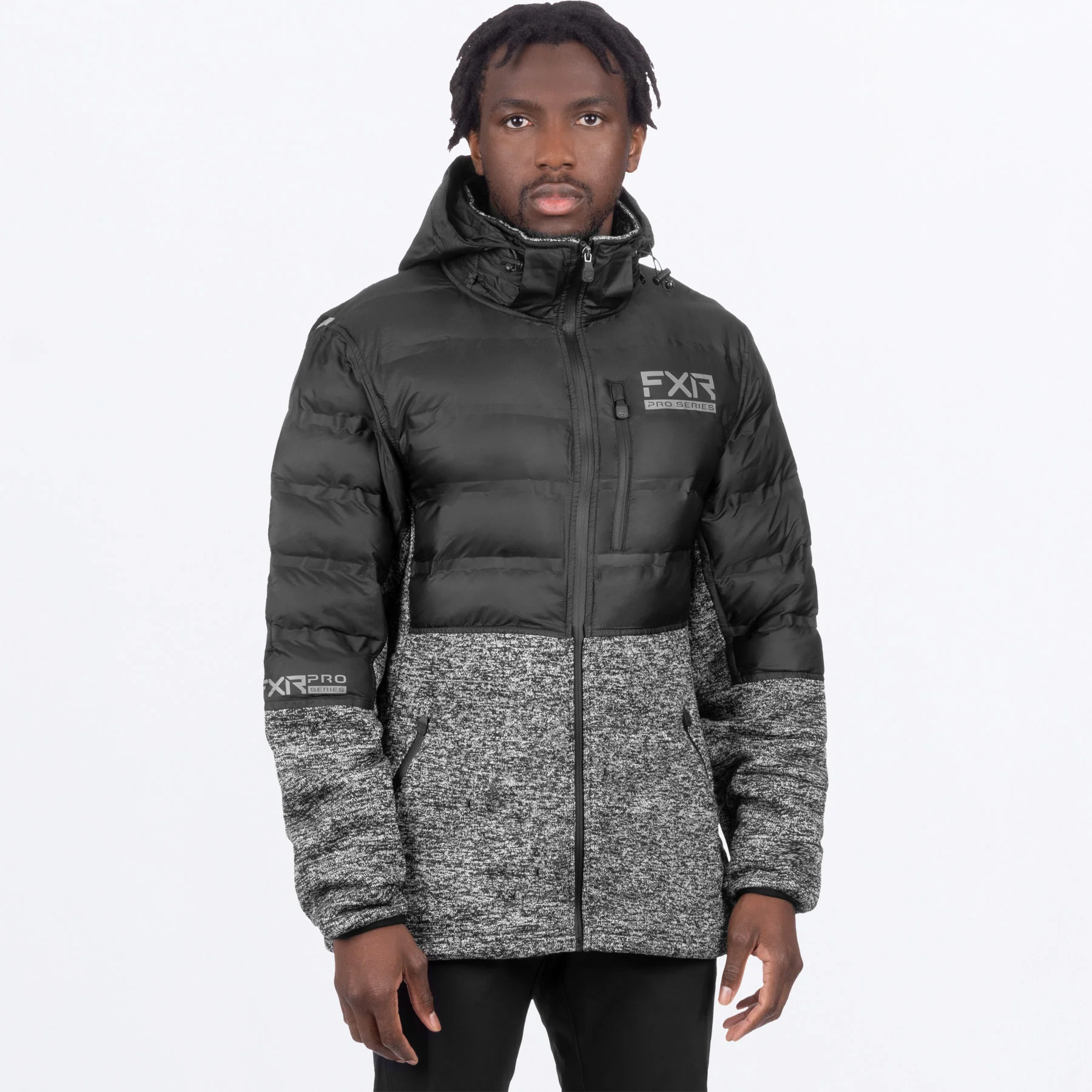 Men's Excursion Lt Hybrid Quilted Hoodie - Image 5