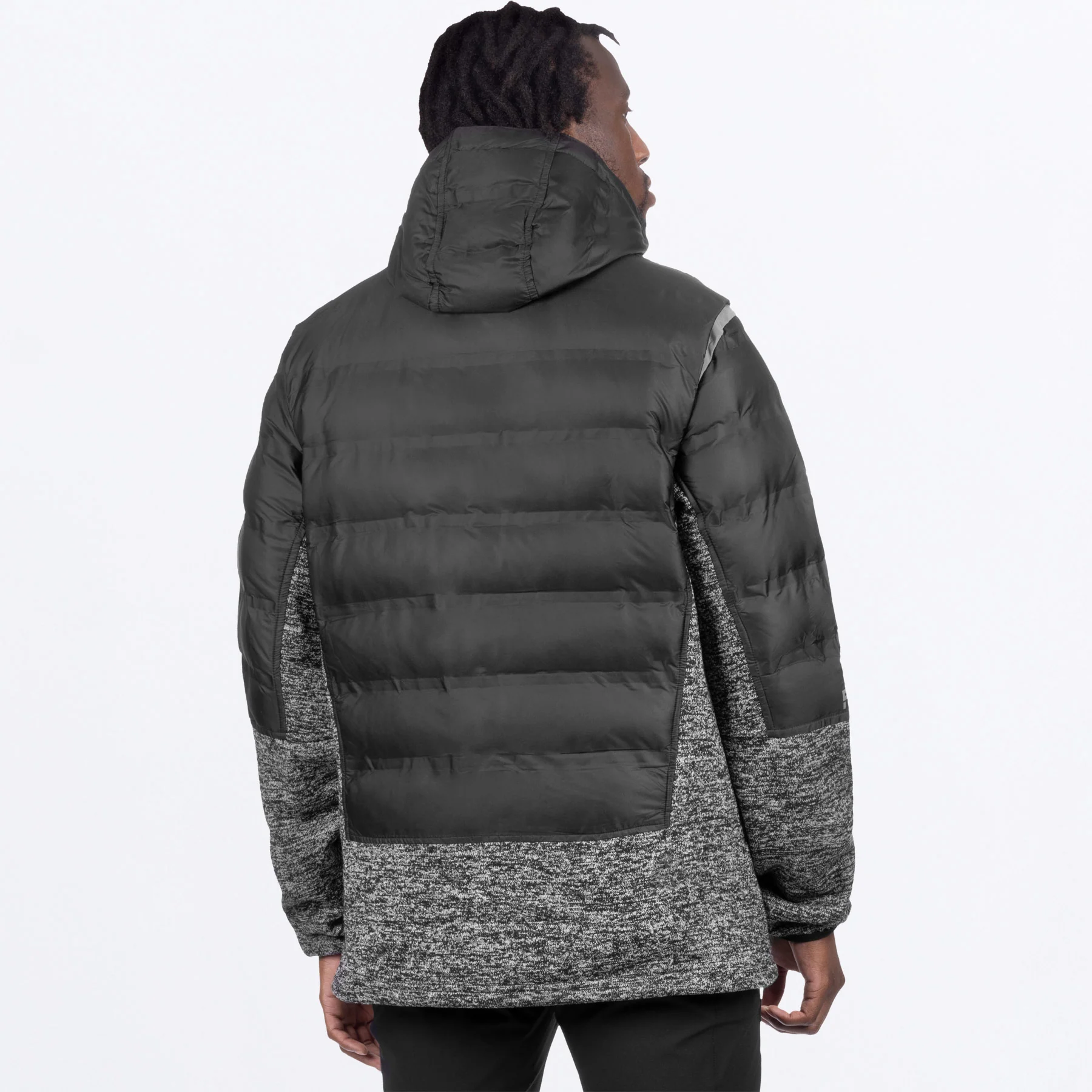 Men's Excursion Lt Hybrid Quilted Hoodie - Image 7