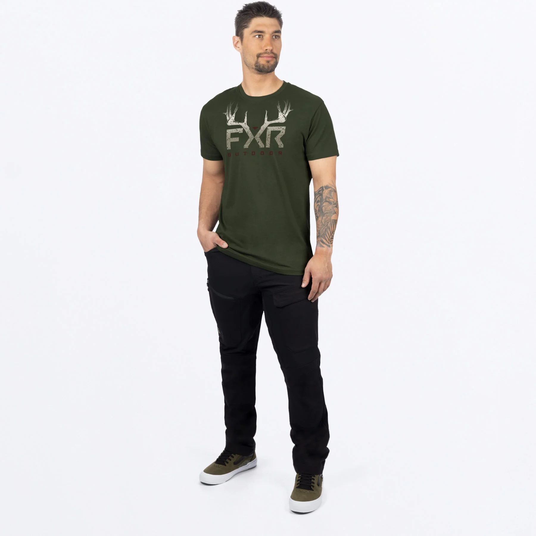 Men's Antler Premium T-Shirt - Image 7