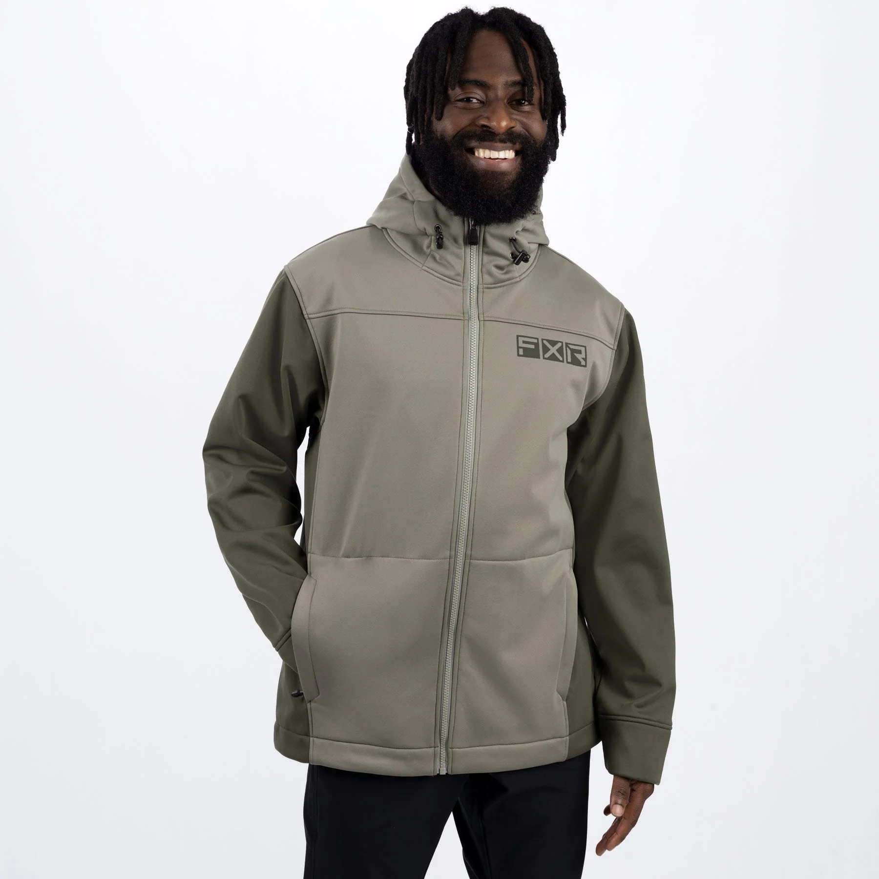 Men's Hydrogen Softshell Hoodie - Image 3