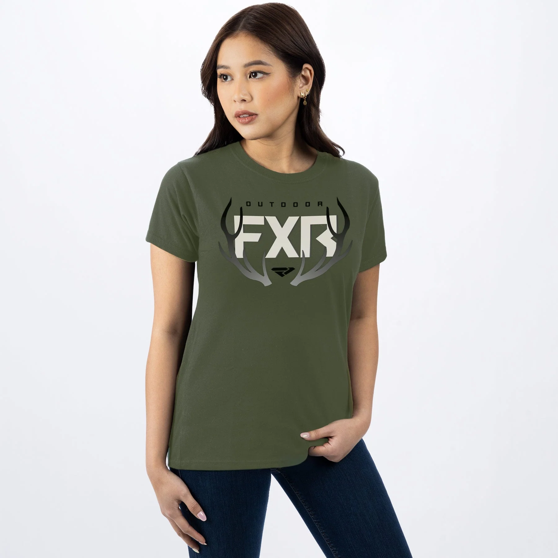 Women's Antler Premium T-Shirt - Image 4
